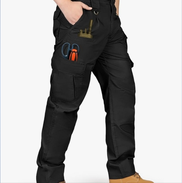igolumon Other - IGOLUMON Men's Stretch Tactical Pants, Breathable Ripstop 38W x 30L, Black